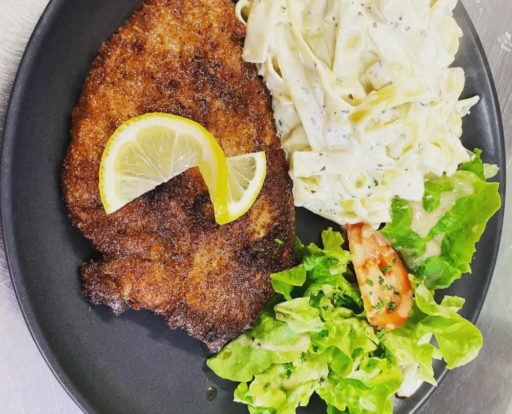 Escalope veau à la milanaise